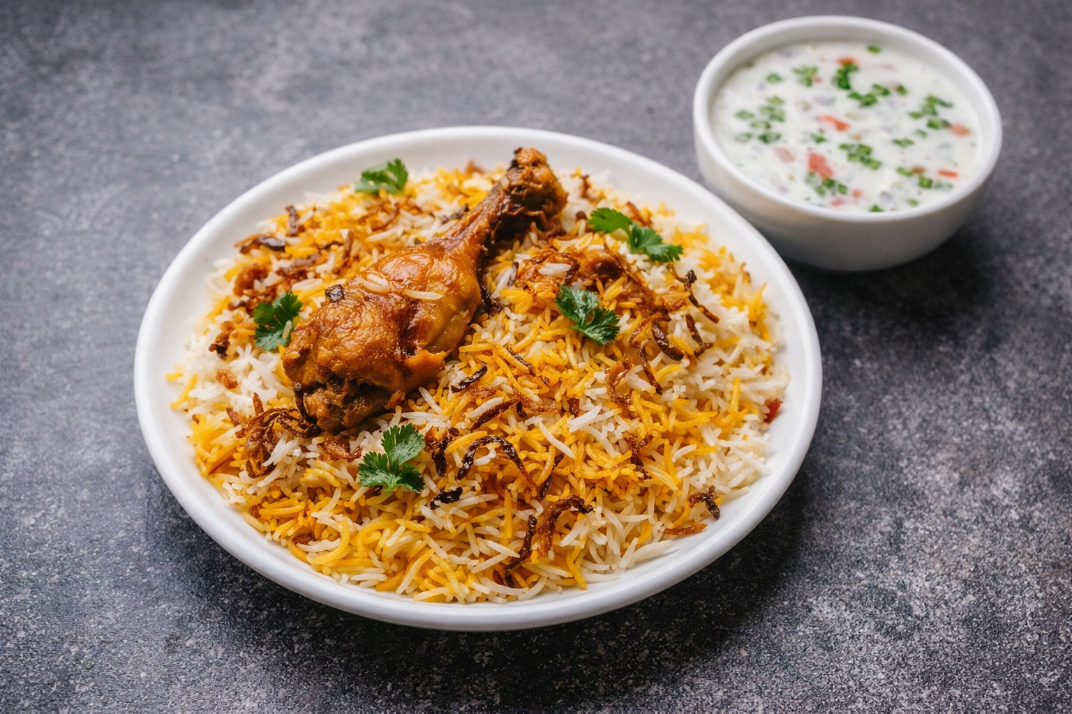 Hyderabadi Chicken Biryani
